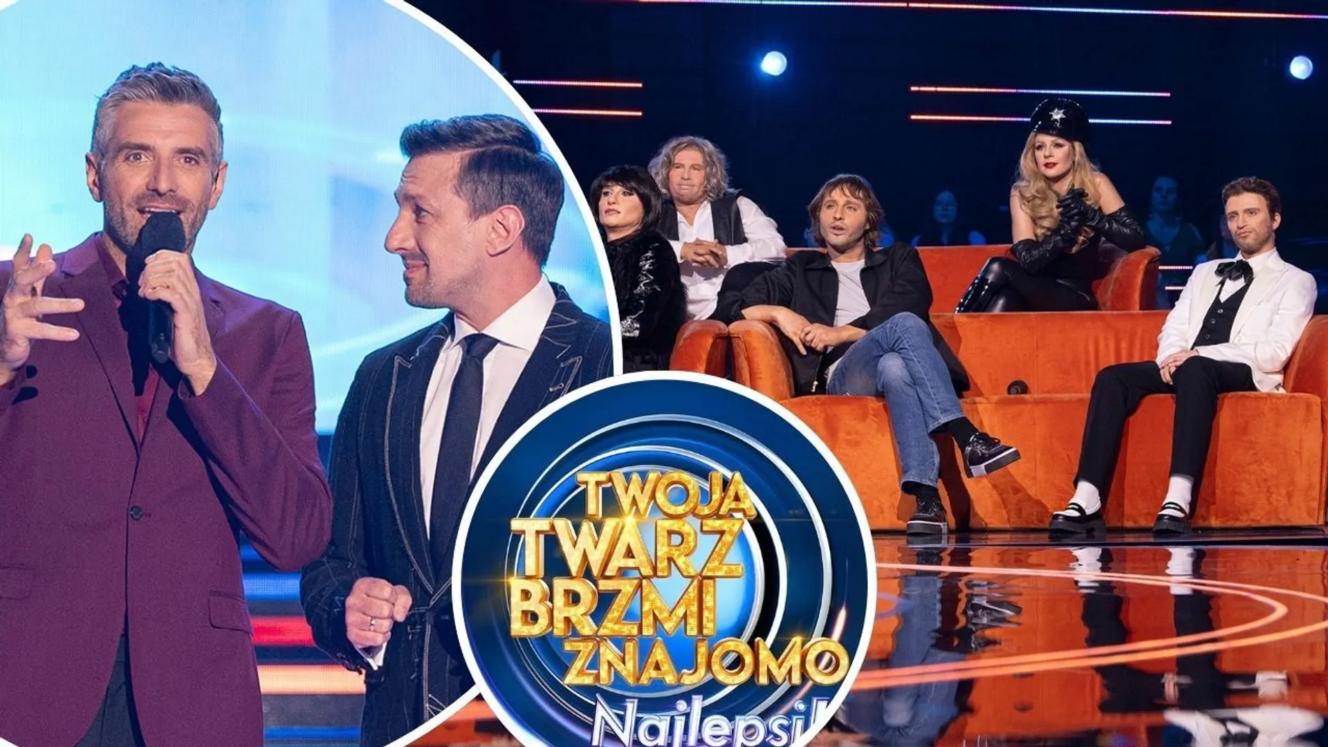 Uczestnicy i prowadzący Twoja Twarz Brzmi Znajomo