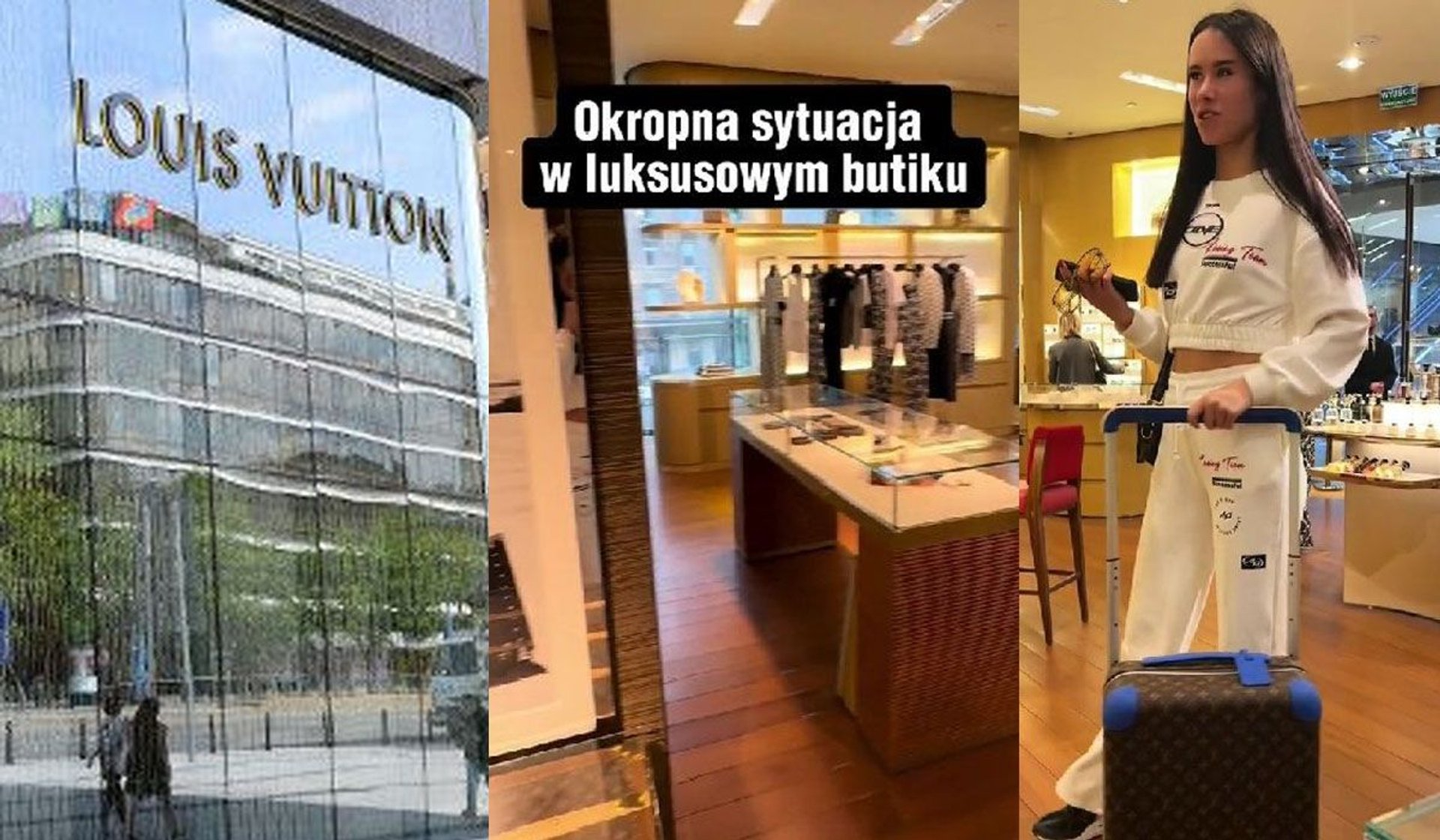 Ukrainka zła na Louis Vuitton