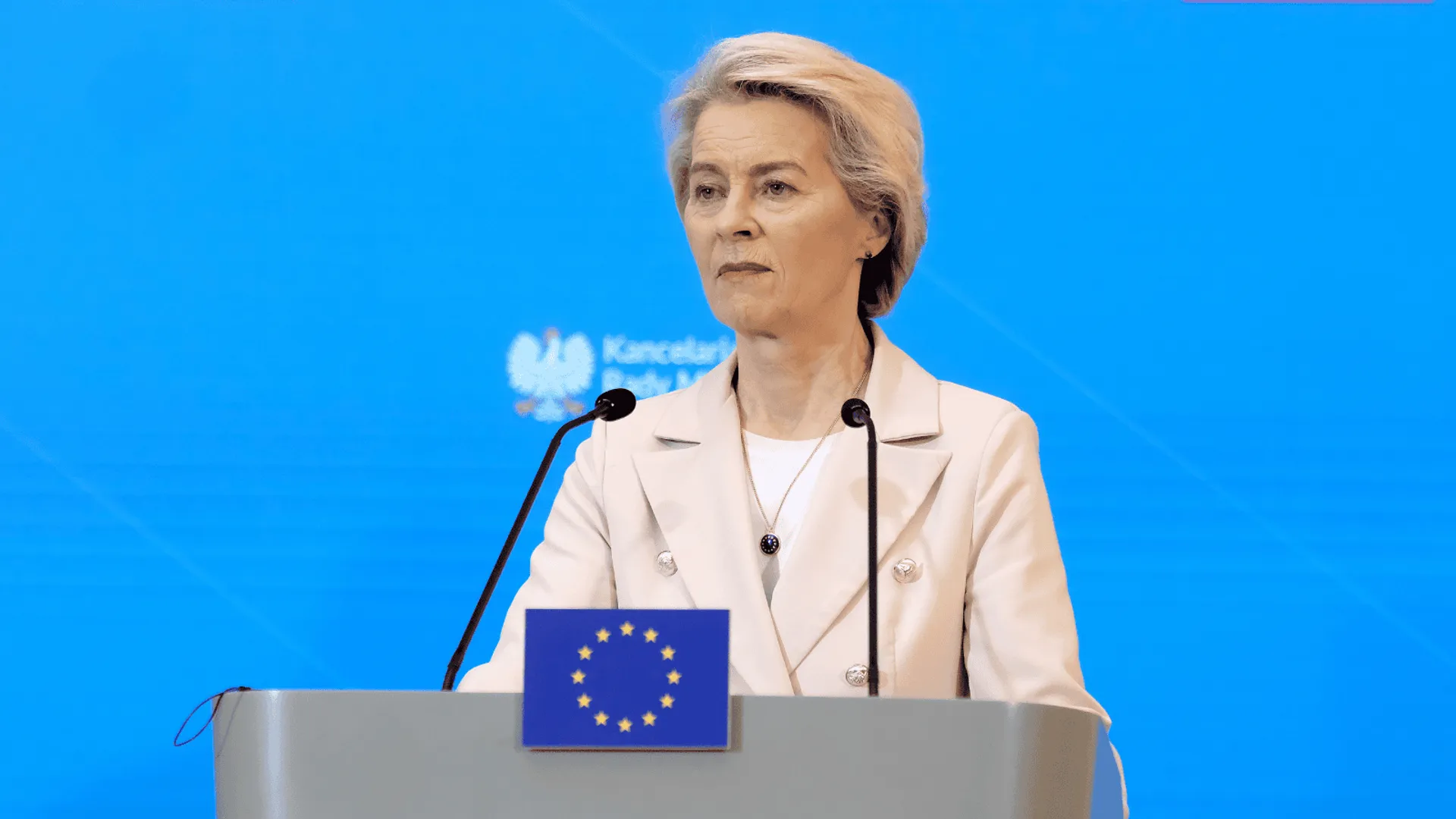 Przewodnicząca Komisji Europejskiej Ursula von der Leyen