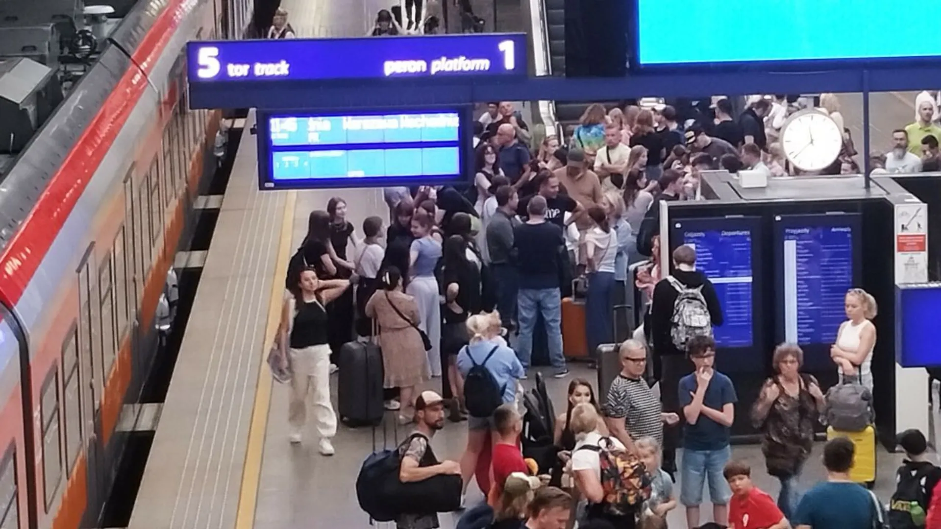 Utrudnienia dla podróżujących