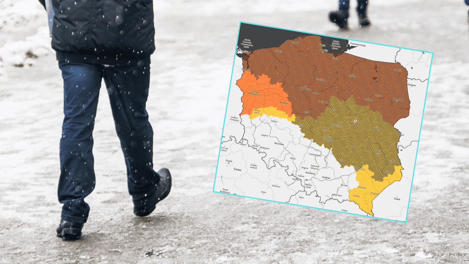 IMGW alarmuje: Pomarańczowe alerty i paraliż komunikacyjny w kraju