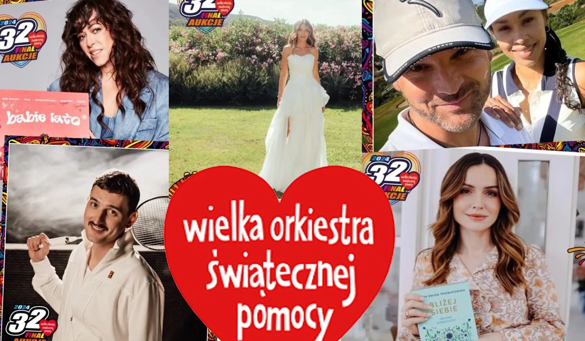 WOŚP 2024 Aukcje gwiazd