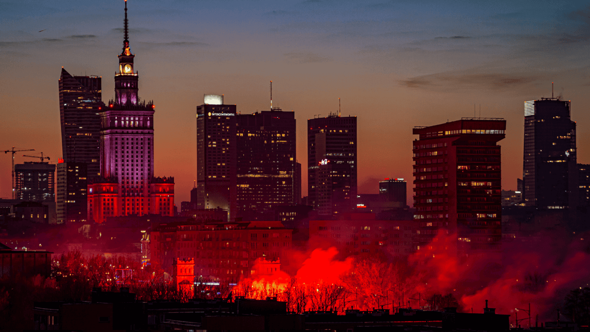 Warszawa w Dniu Niepodległości