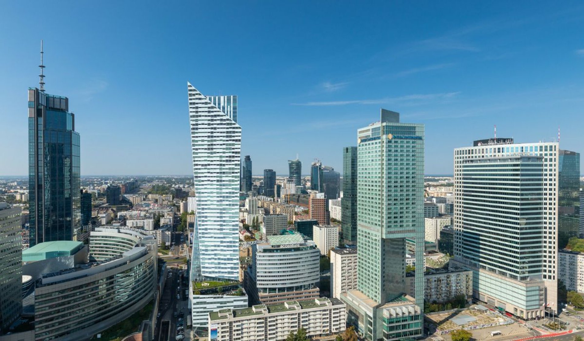 Warszawa wieżowce