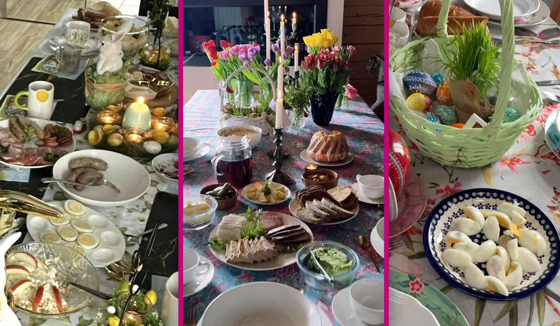 Wielkanocne stoły gwiazd