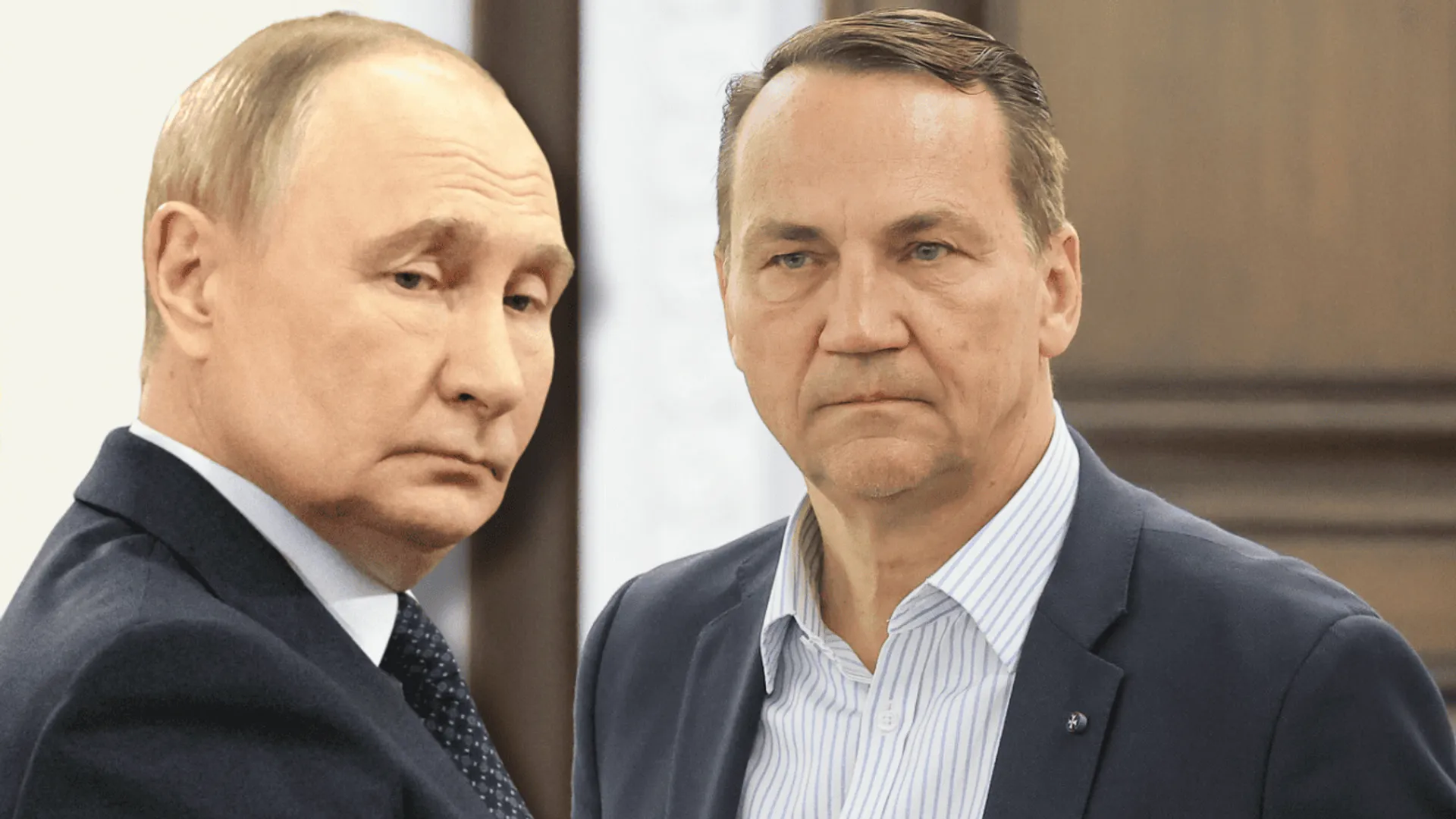 Władimir Putin, Radosław Sikorski