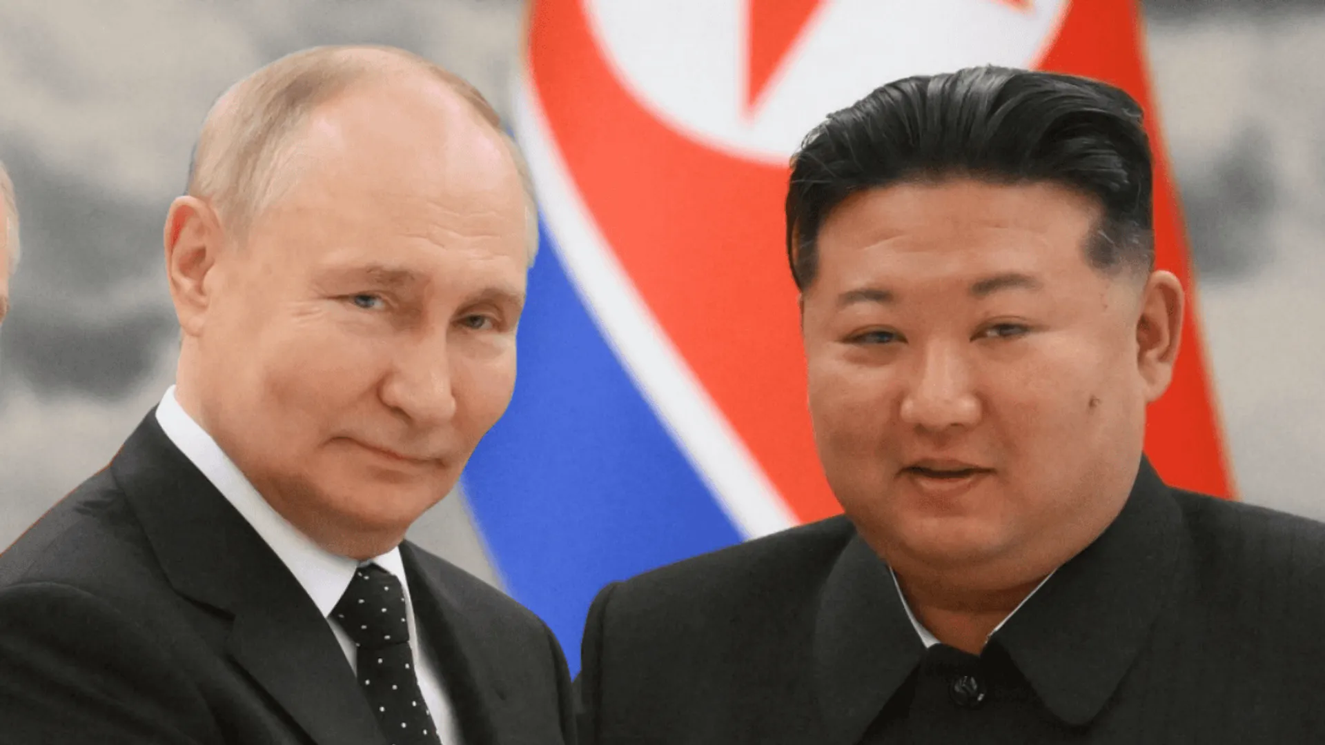 Władimir Putin i Kim Dzong Un