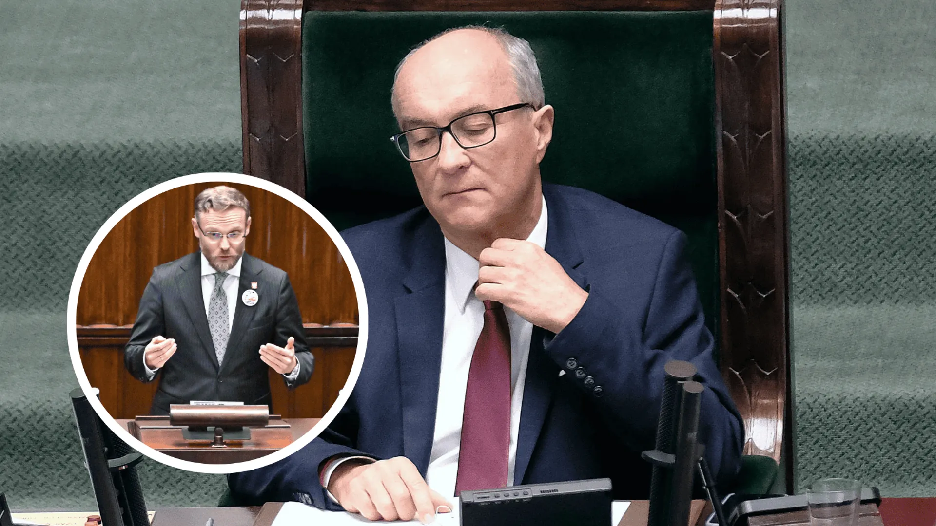 Czarzasty daje "lekcje kultury" Boguckiemu. Ustawia posłów jak Hołownia