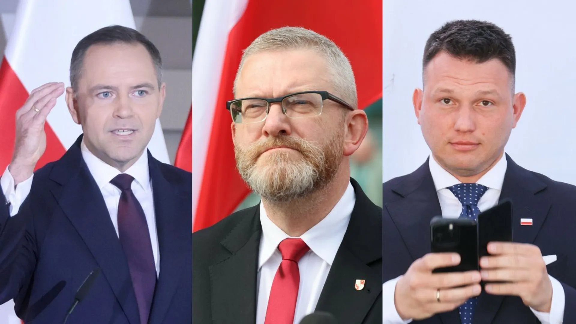 Nawrocki, Braun, Mentzen
