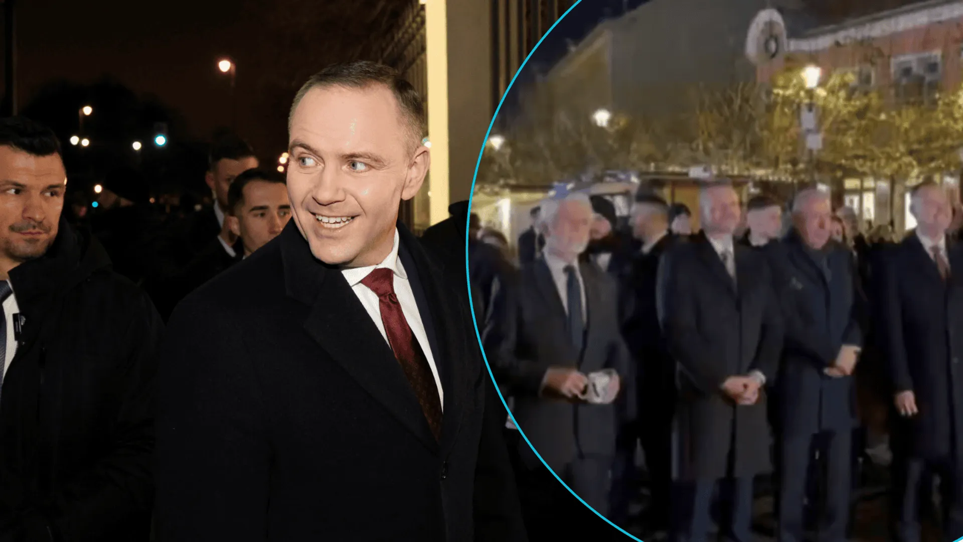 Świąteczny szczyt nad Dunajem. Prezydenci przyłapani między straganami