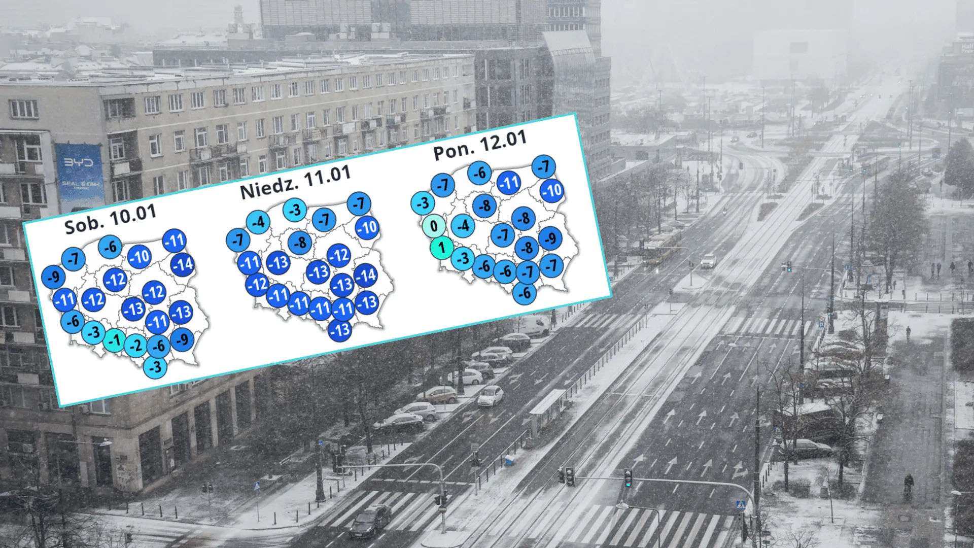 Arktyczne uderzenie w Polskę: IMGW zapowiada drastyczny spadek temperatury