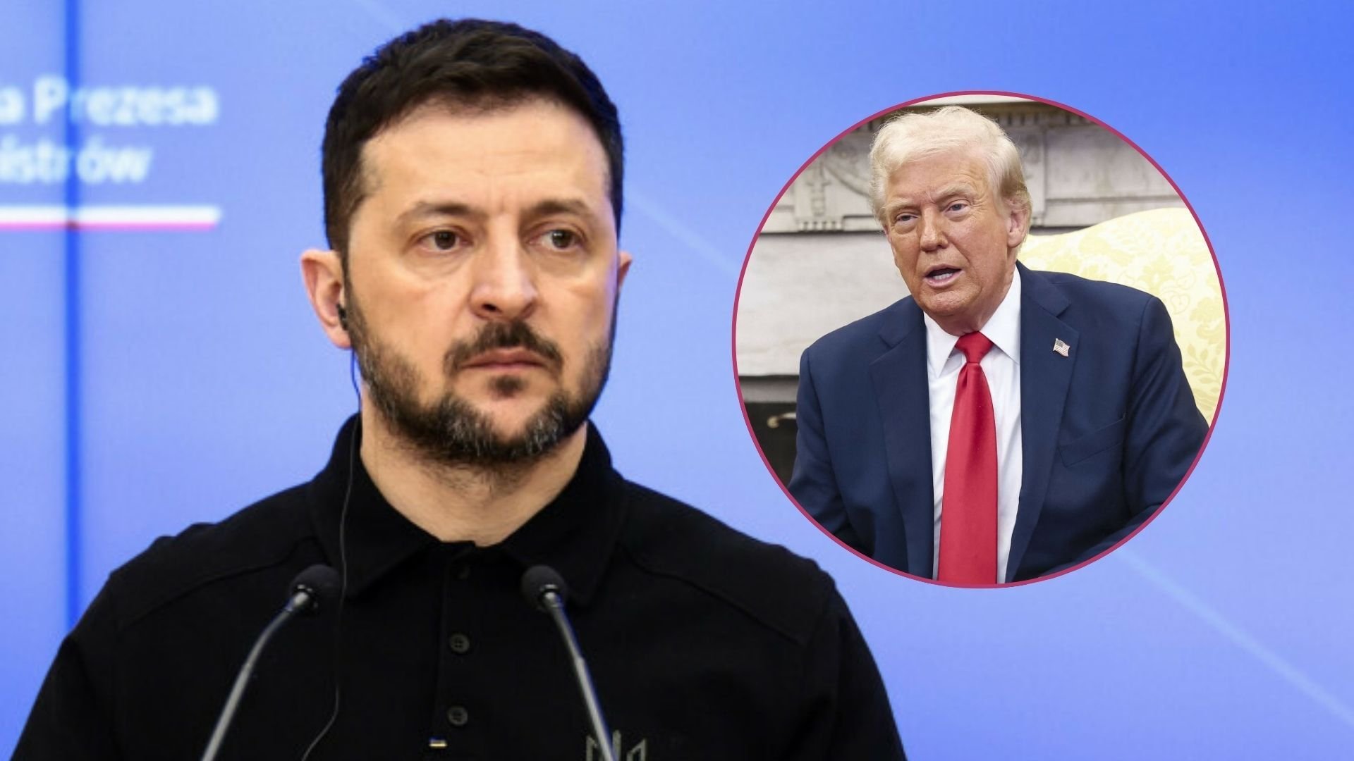 Wołodymir Zełeński, Donald Trump