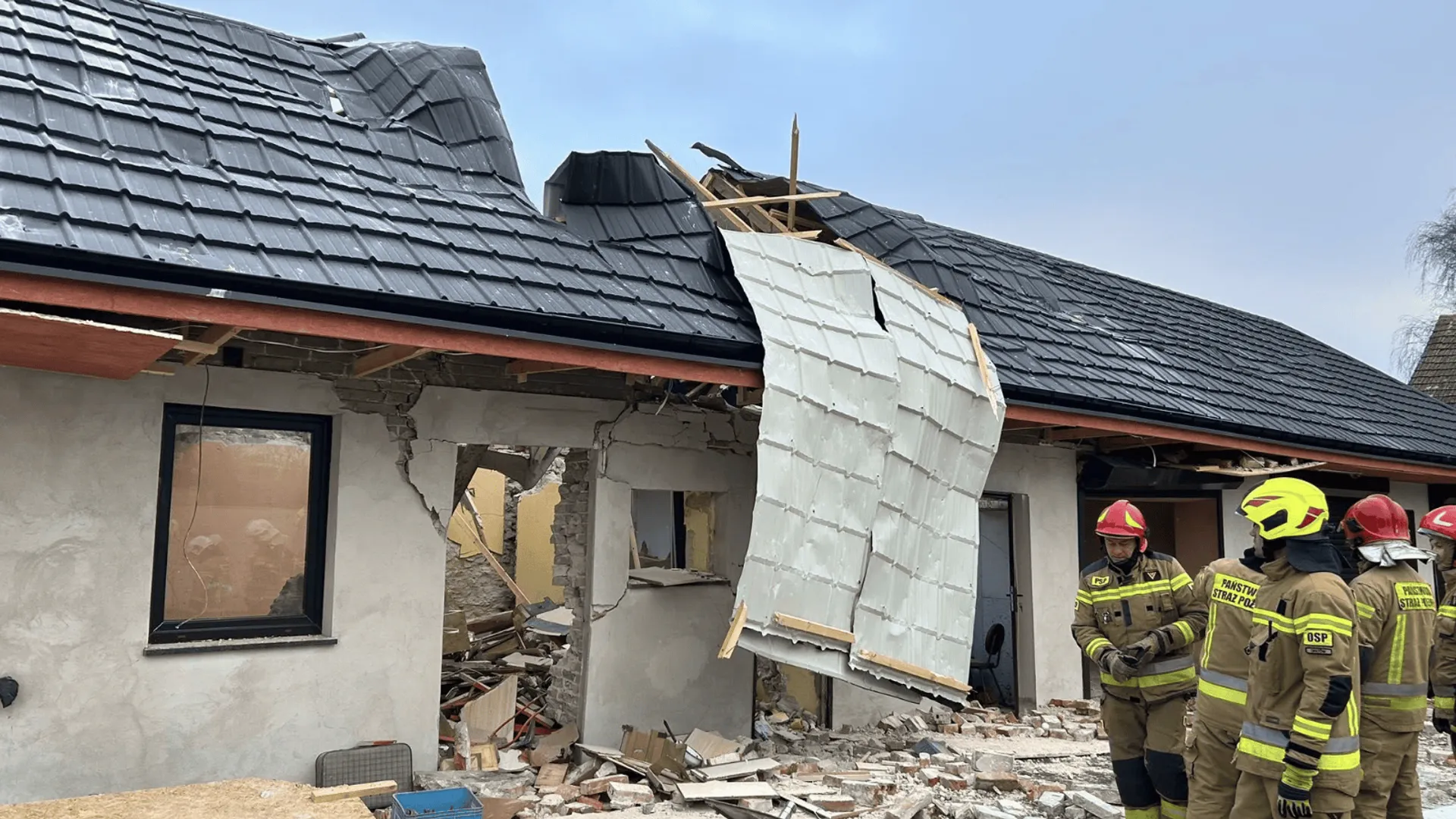 Ogromny wybuch pod polskim miastem. Służby na nogach. LPR w akcji