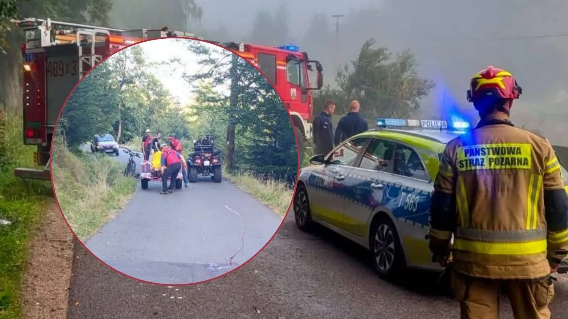 Wypadek, śmiertelny wypadek, tragedia, nie żyje