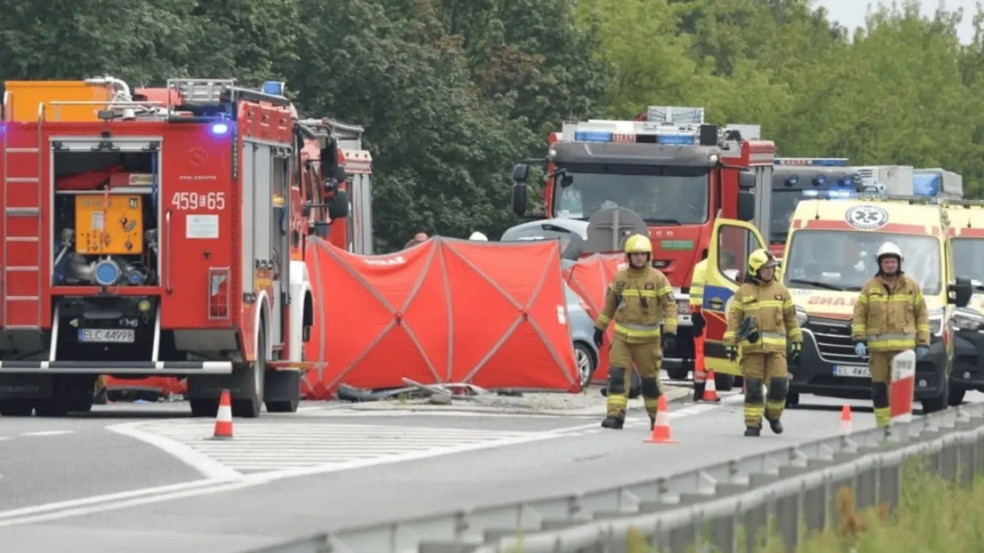 Wypadek, Olesno, śmiertelny wypadek