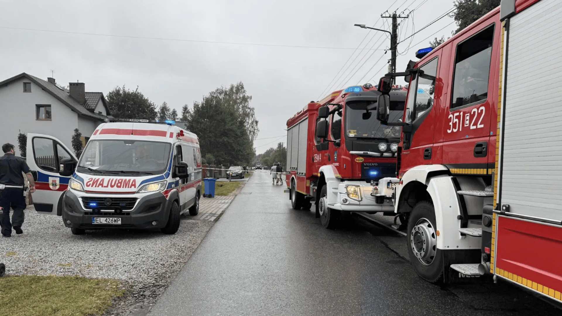 Wypadek w Skierniewicach