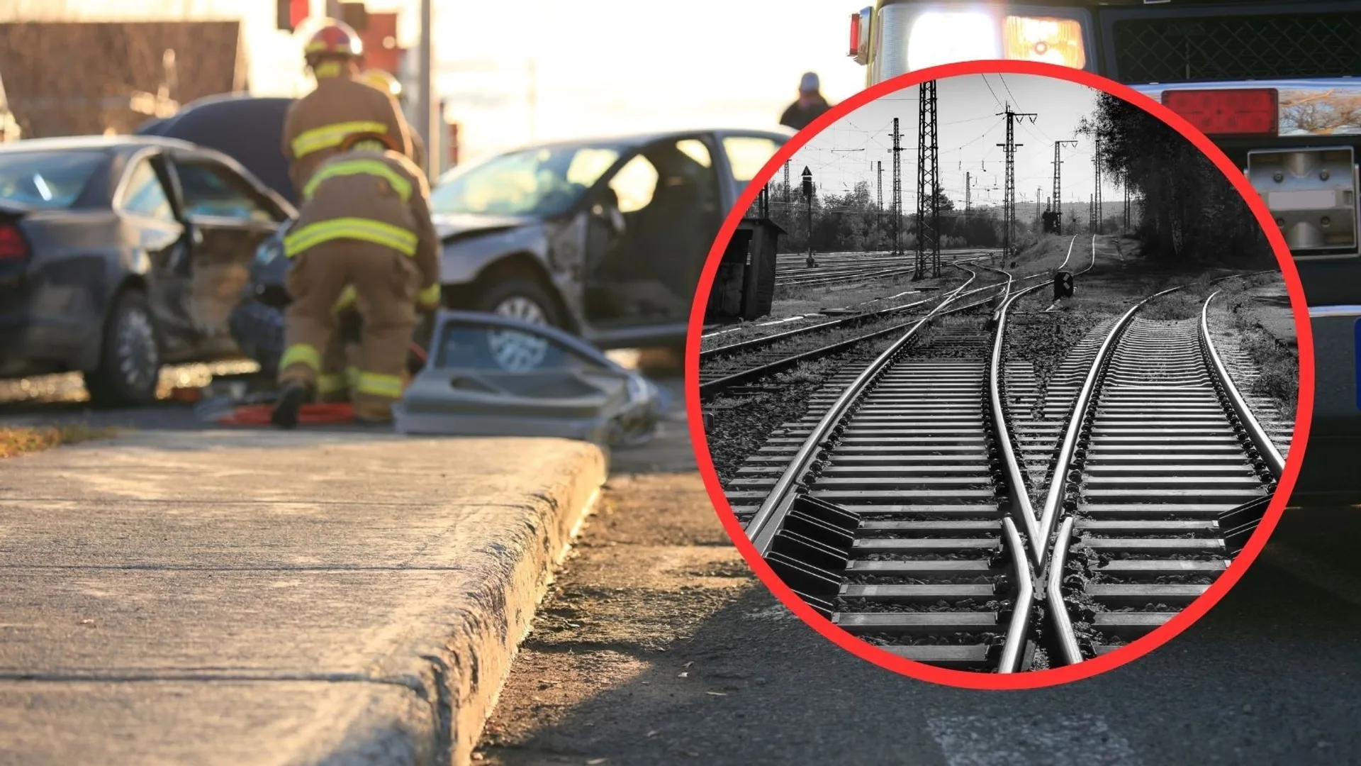 Wypadek wypadek na torach