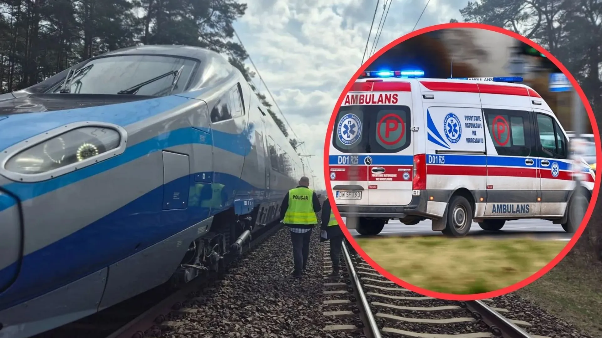 Wypadek na torach, nie żyje, tragedia, dziecko 