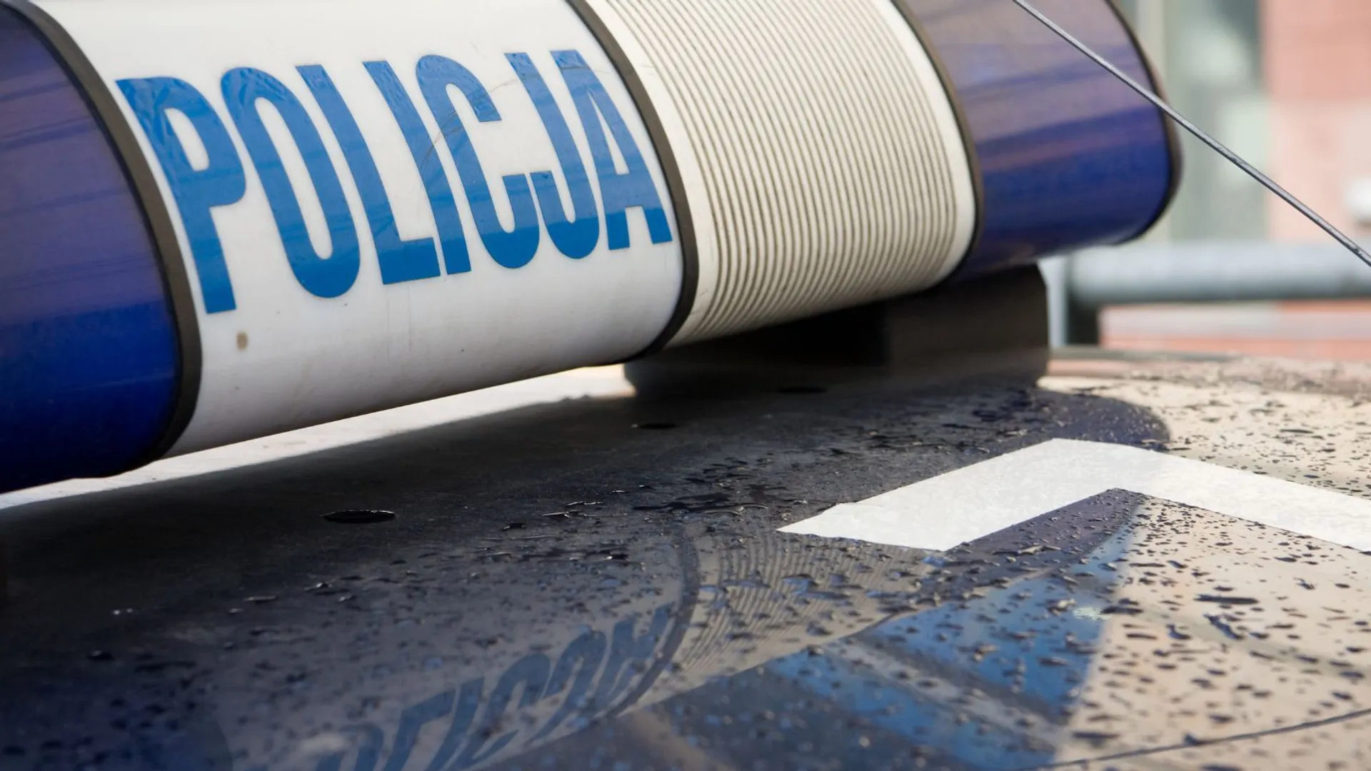 Wypadek policja radiowóz