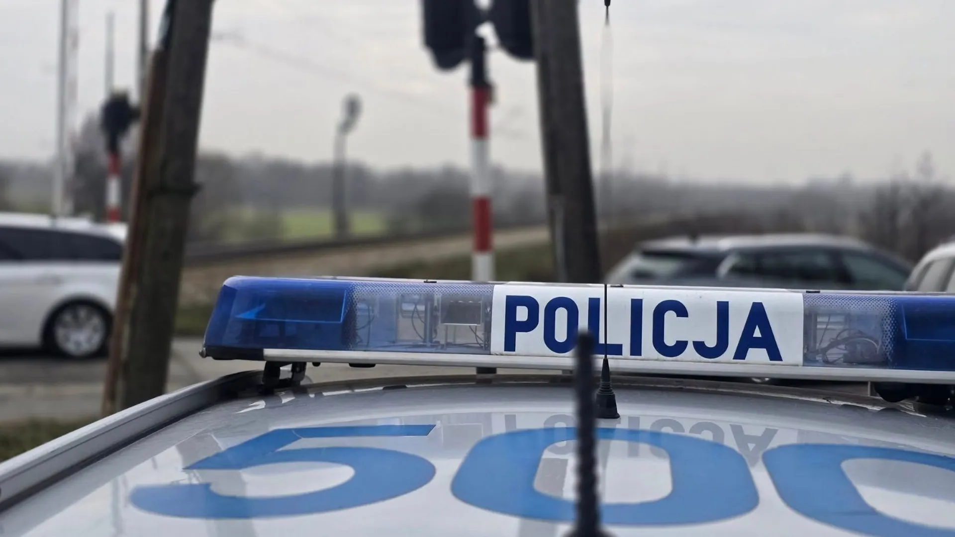 Wypadek przejazd kolejowy