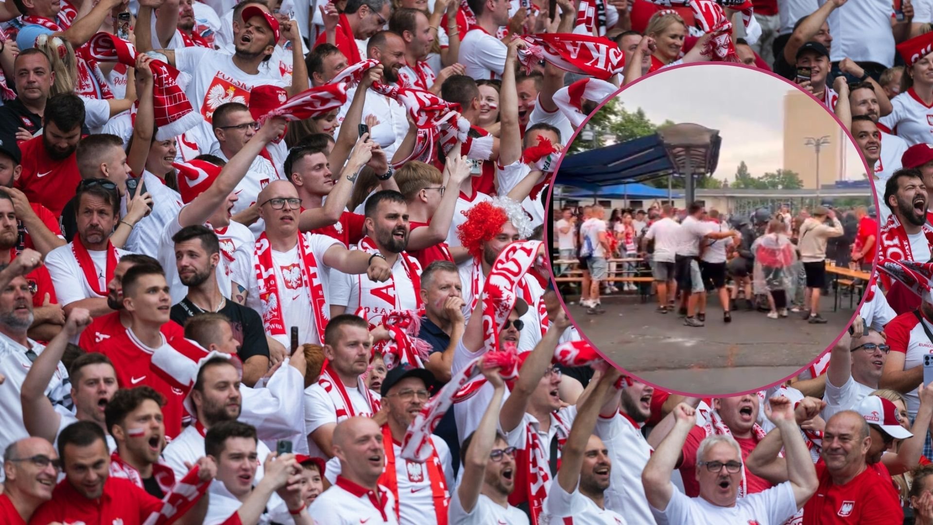 Tak potraktowano polskich kibiców w Berlinie