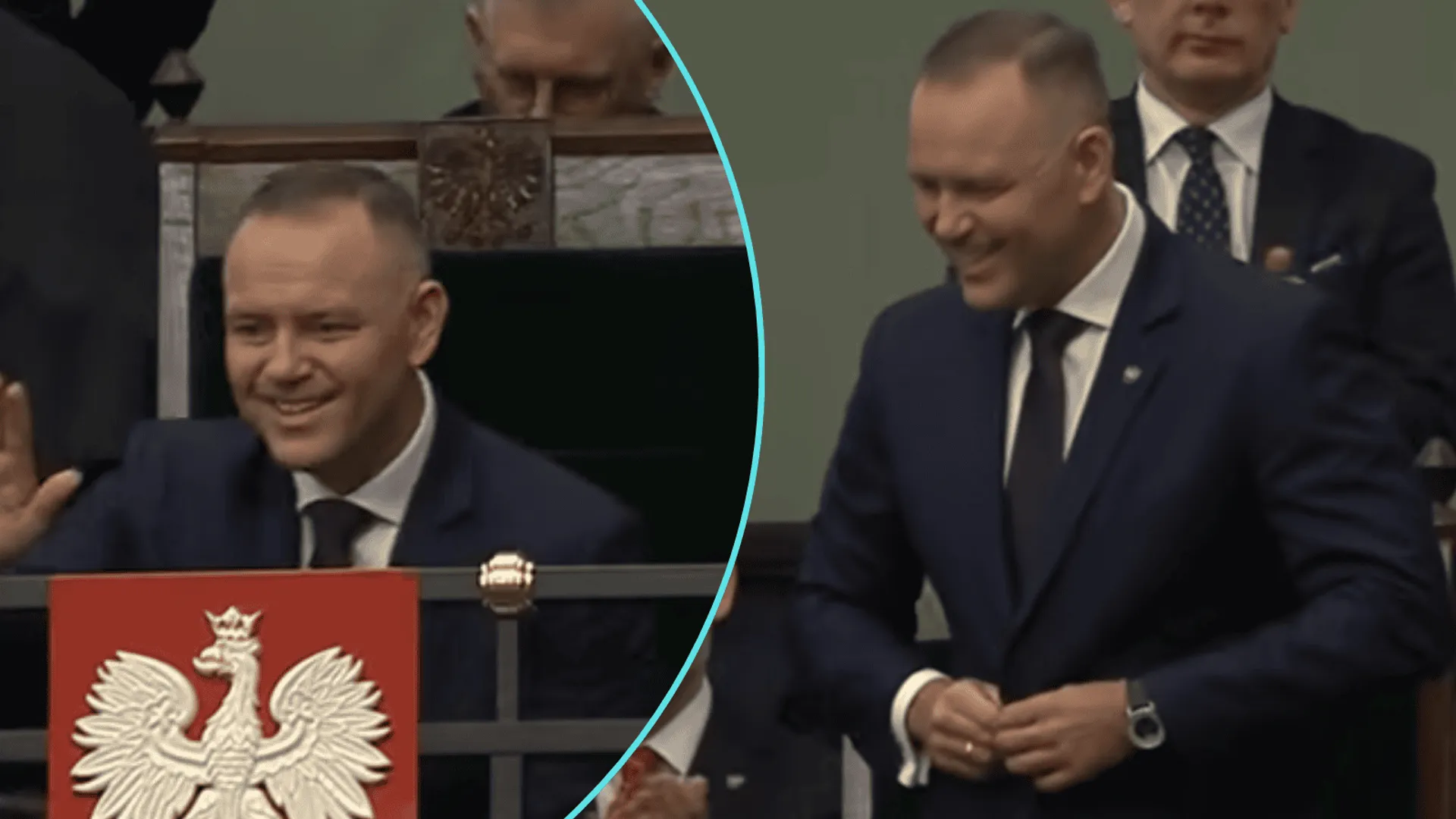 Nawrocki w sejmie. Tak przywitali prezydenta