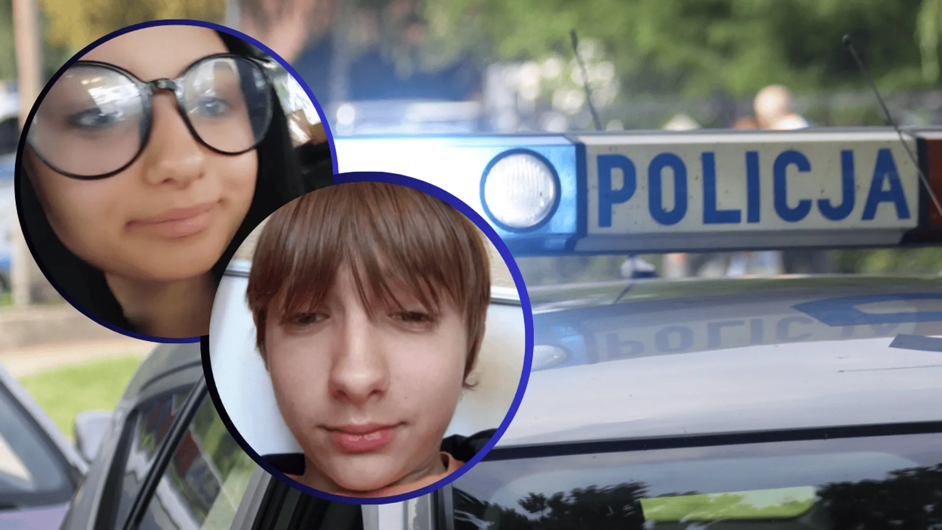 Zaginione rodzeństwo, policja