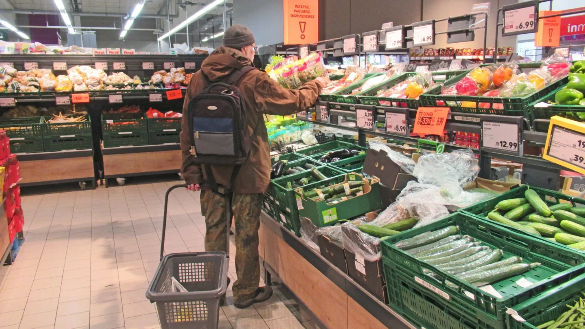 Zakupy spożywcze senior