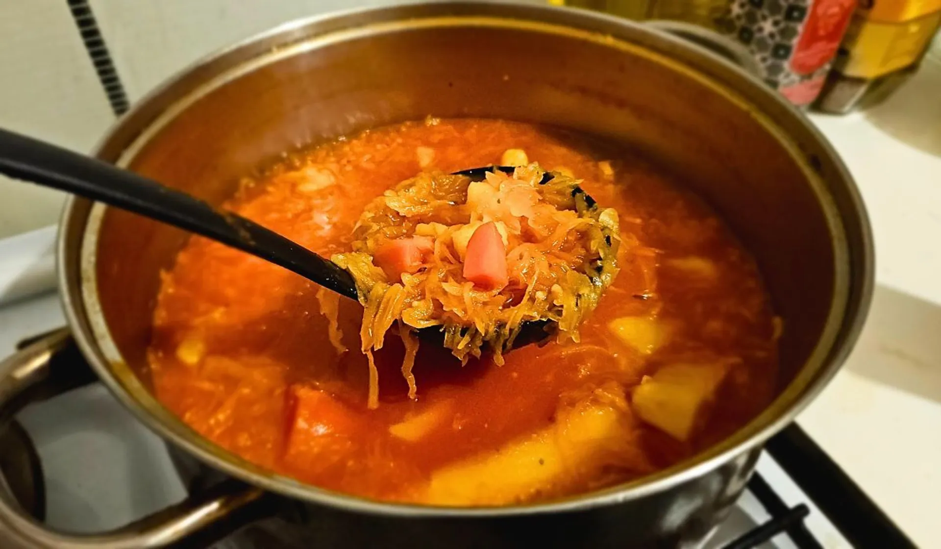 Zdrowa zupa z kapustą