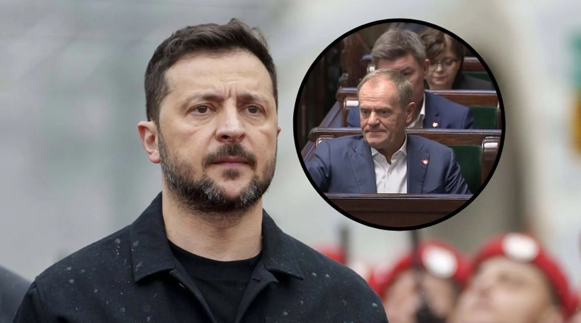 Zełenski i Tusk