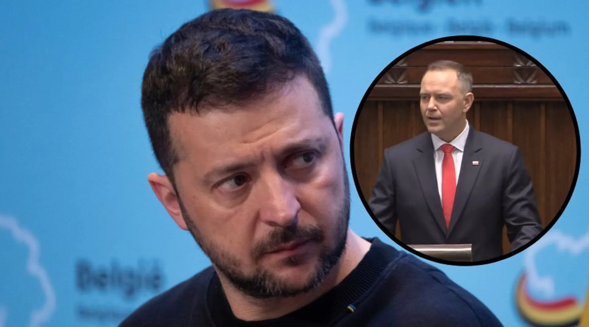 Zełeński i Nawrocki