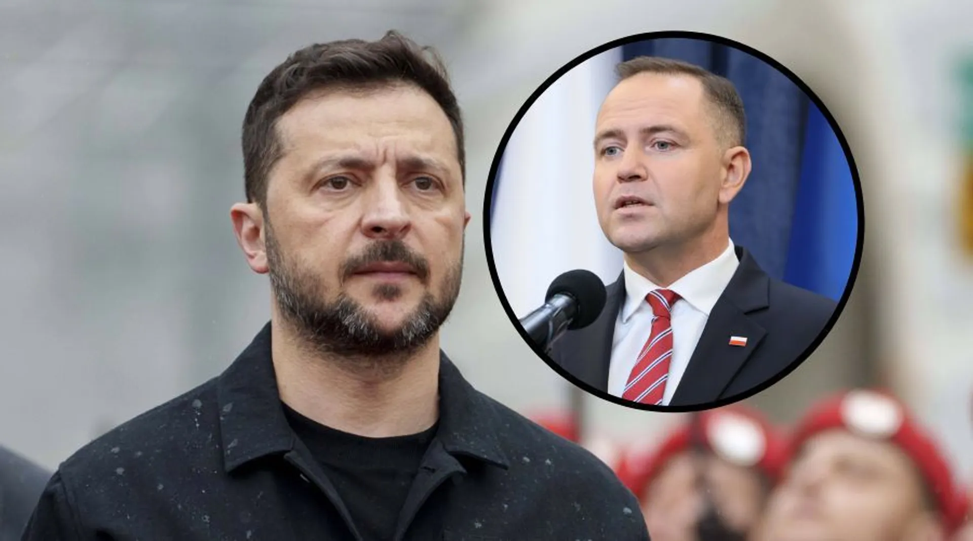Zełenski i Nawrocki
