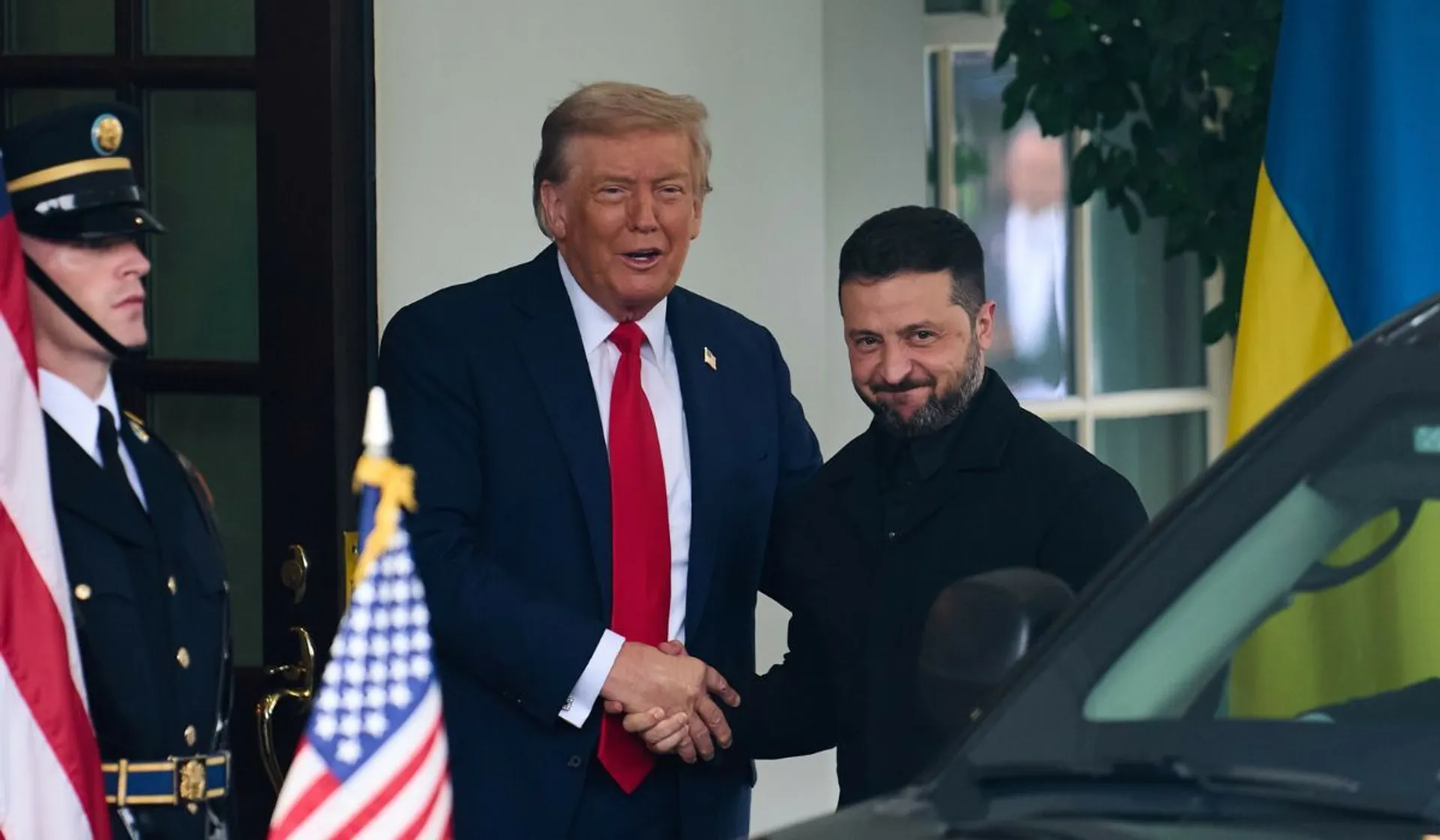Trump i Zełenski