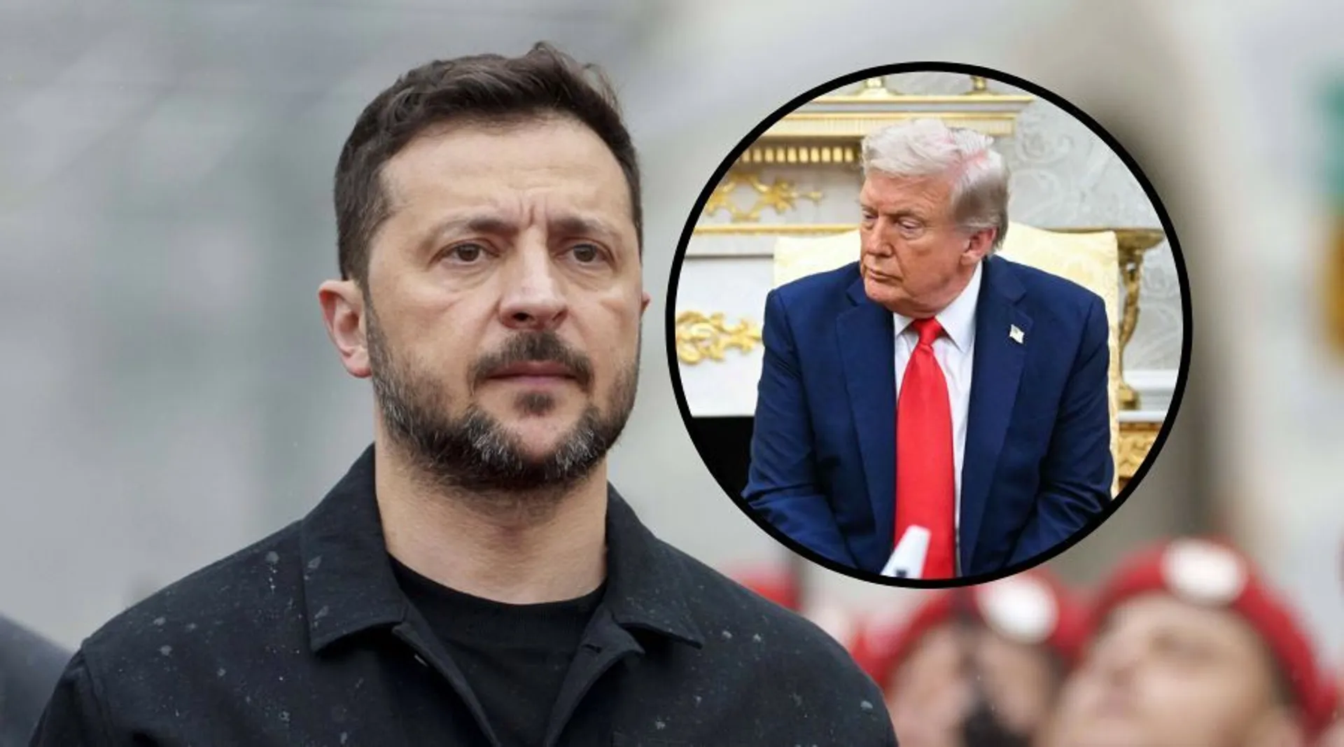 Trump i Zełenski