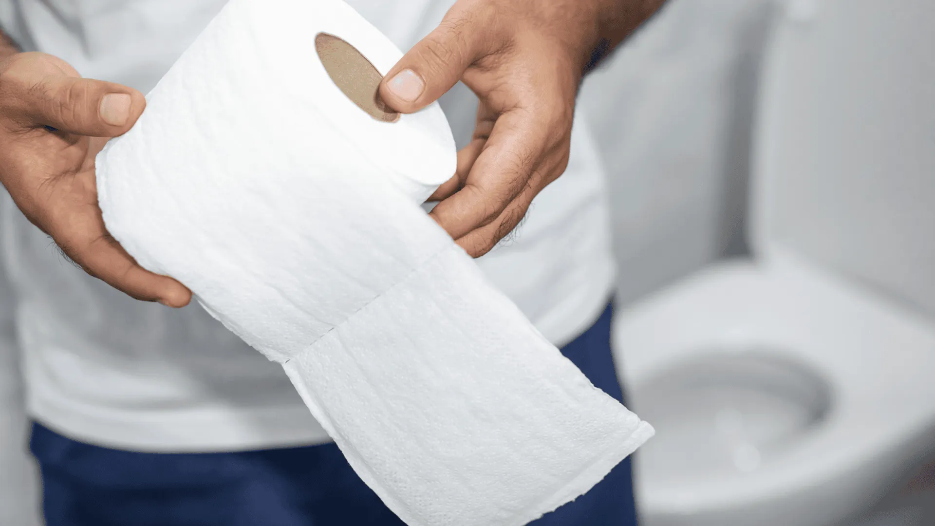 Zastępuje papier toaletowy