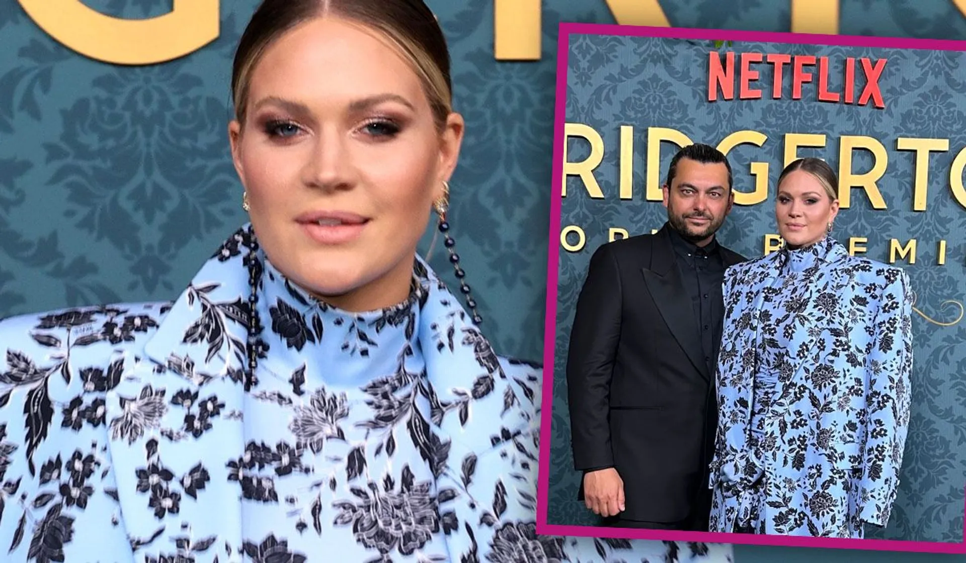 Zosia Ślotała i Kamil Haidar na imprezie Netflixa w USA