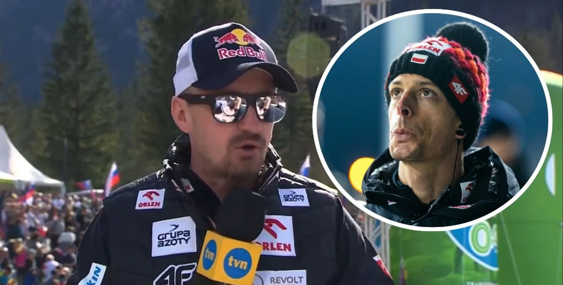 Adam Małysz i Thomas Thurnbichler 