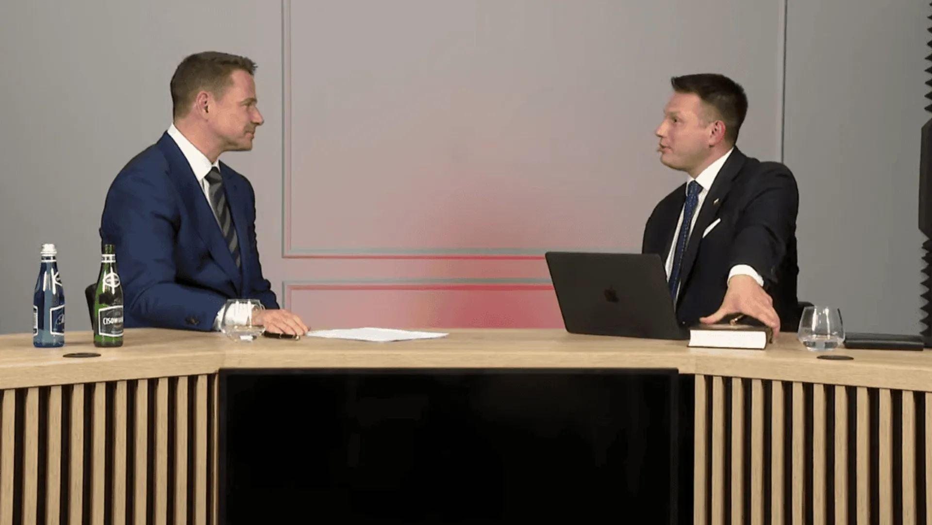 Rafał Trzaskowski i Sławomir Mentzen
