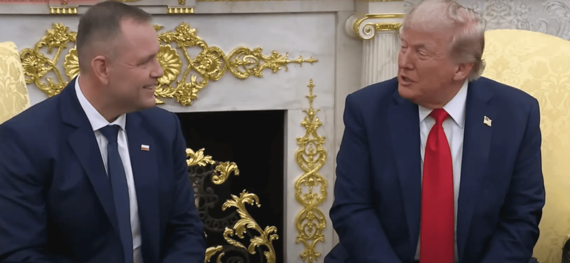 Donald Trump i Karol Nawrocki