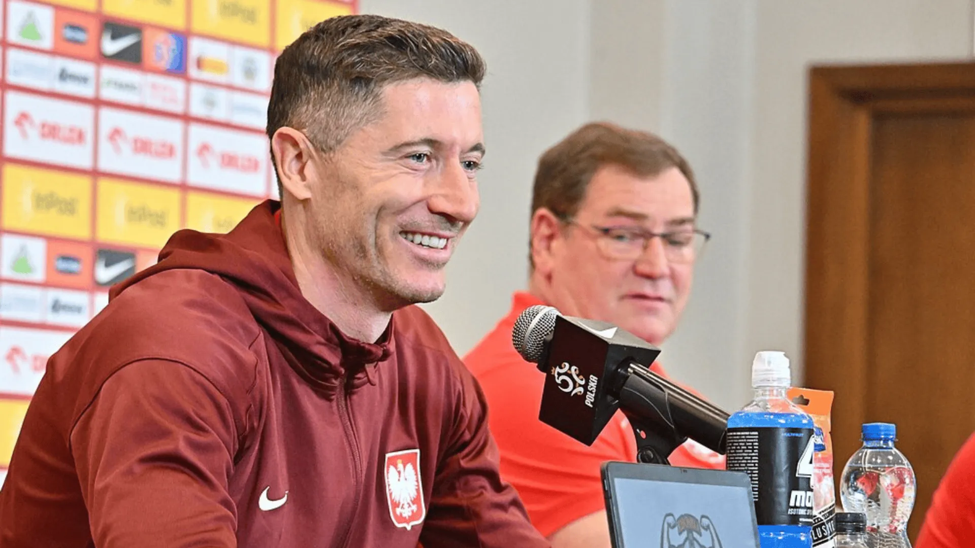 Robert Lewandowski i Jan Urban