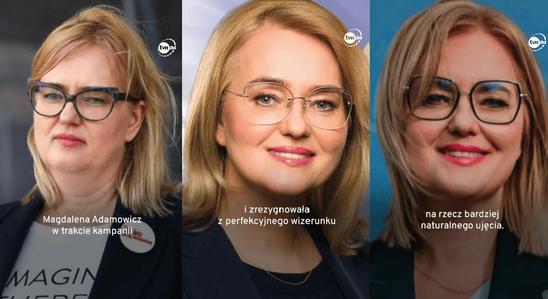 retusze na plakatach wyborczych