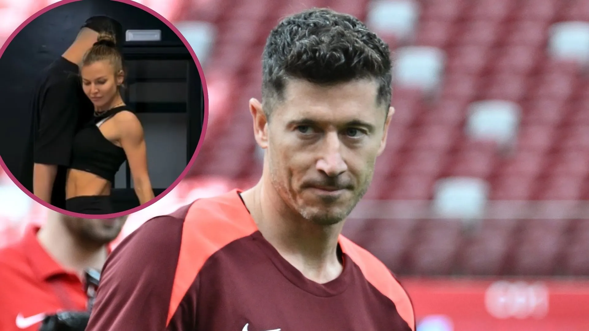Robert Lewandowski o tańcu Anny Lewandowskiej