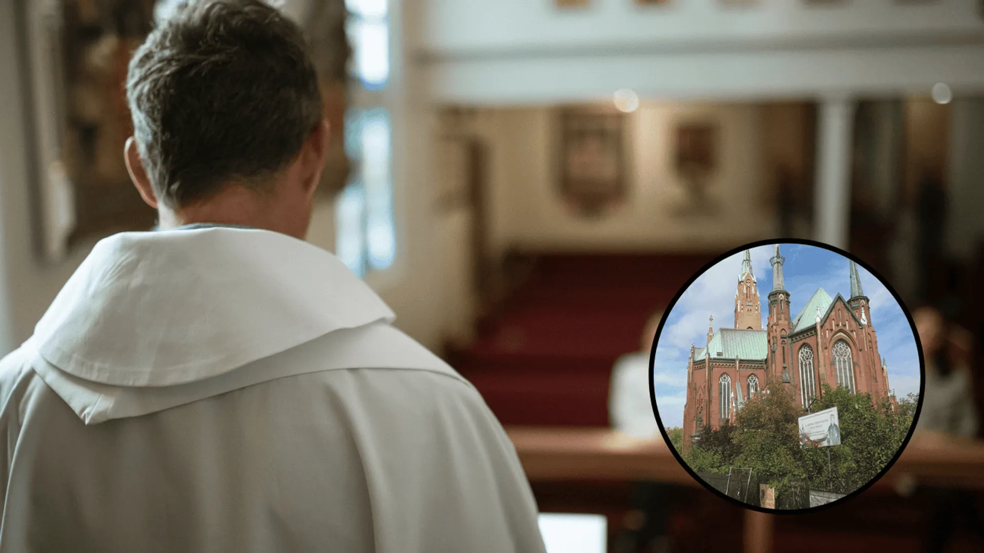 Bazylika w Dąbrowie Górniczej, ksiądz