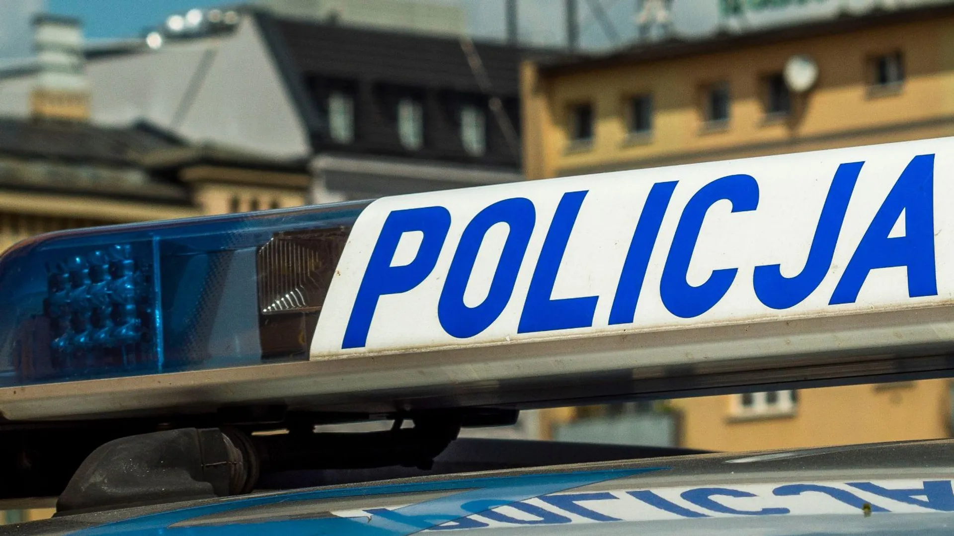 policja, wypadek, jezioro