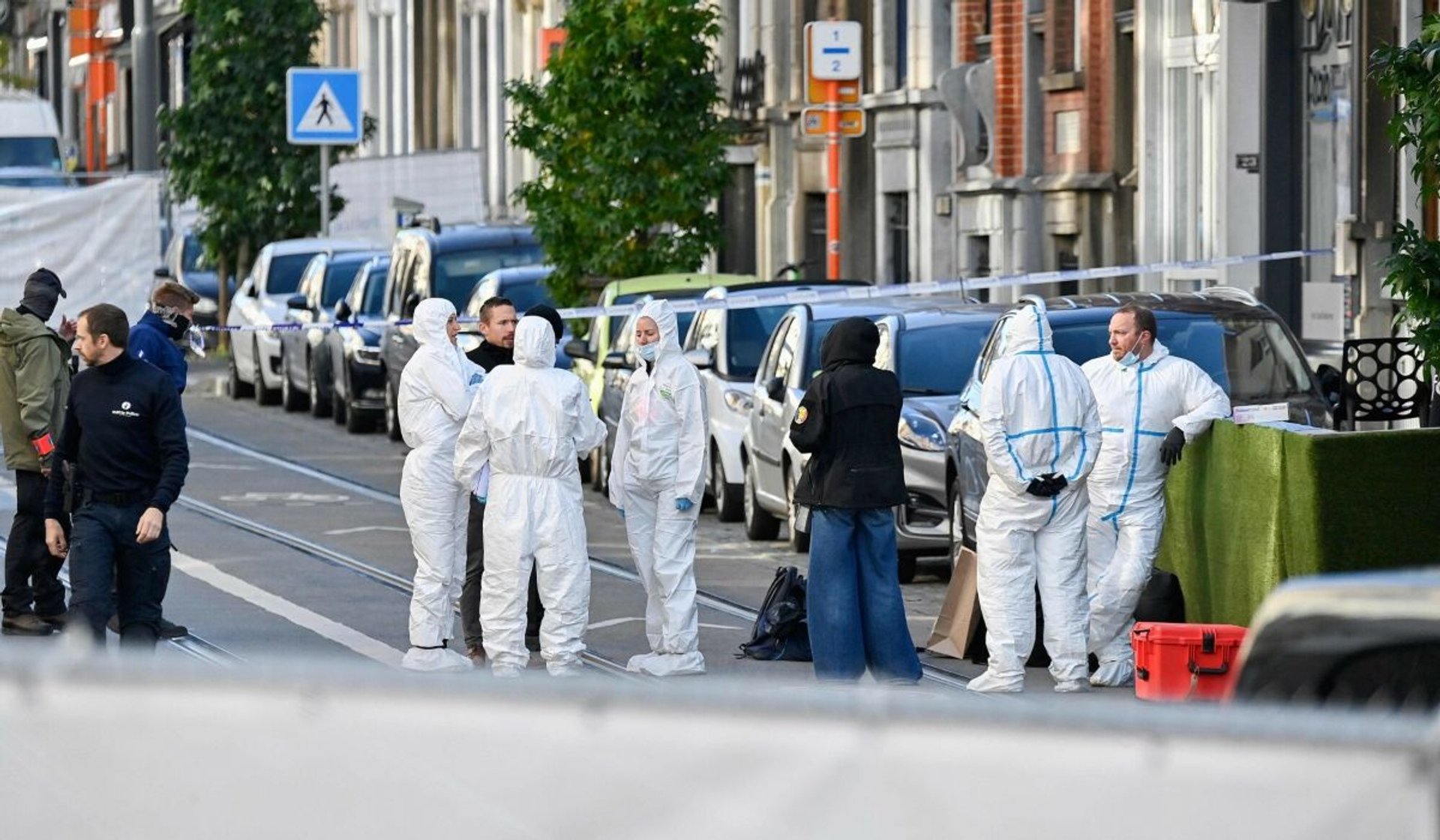 obława na terrorystę w Brukseli