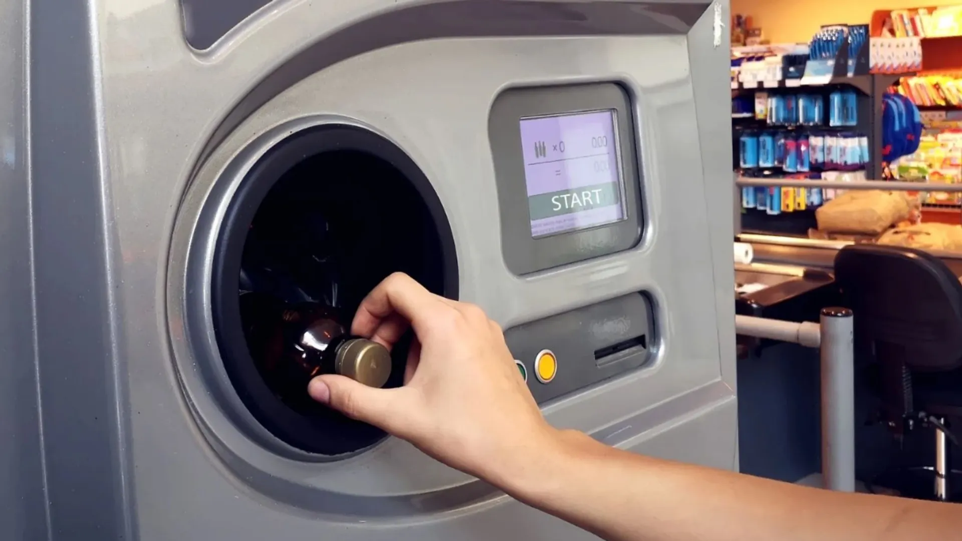 automat na opakowania zwrotne