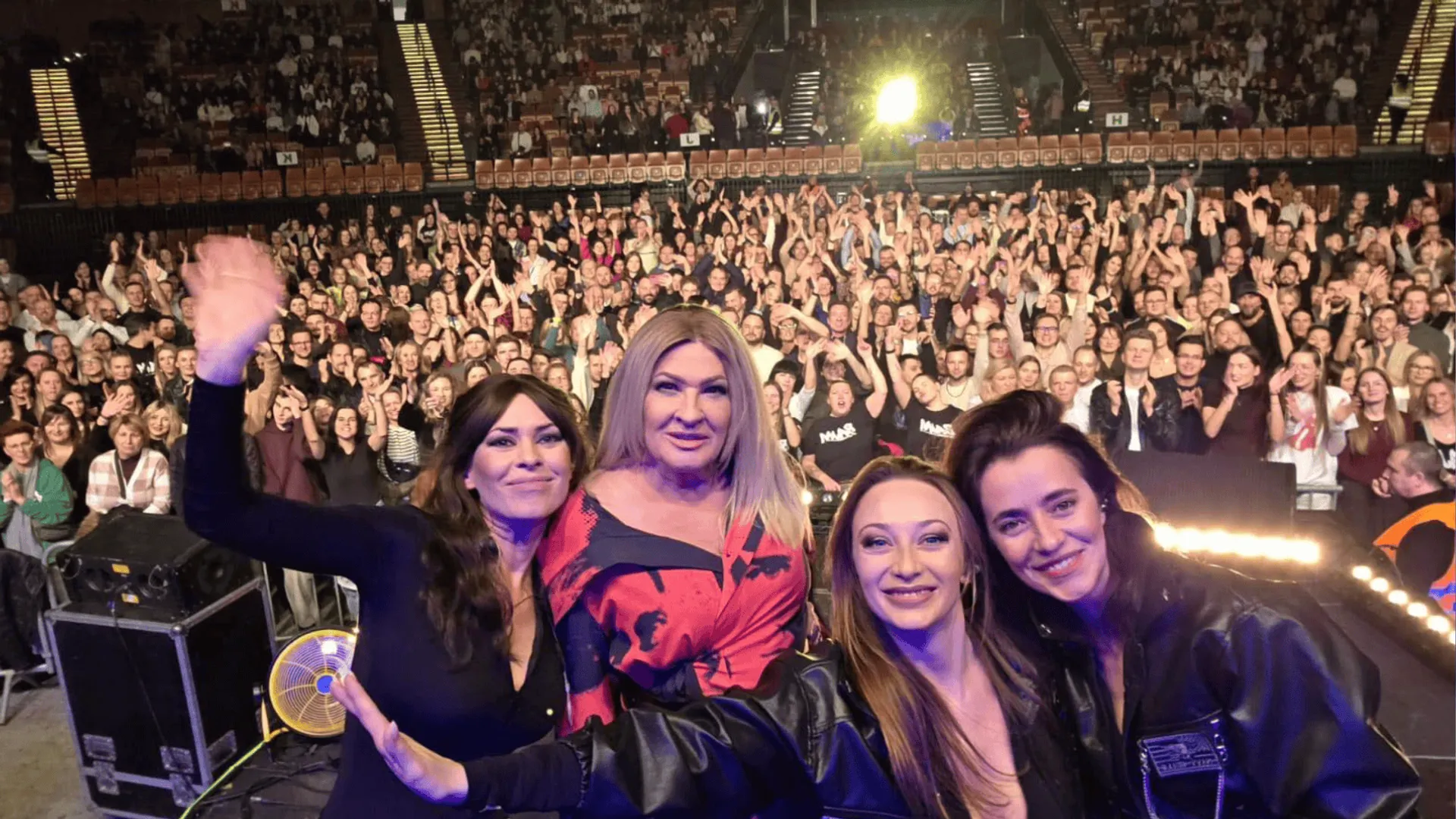 Beata Kozidrak podczas koncertu w Katowicach