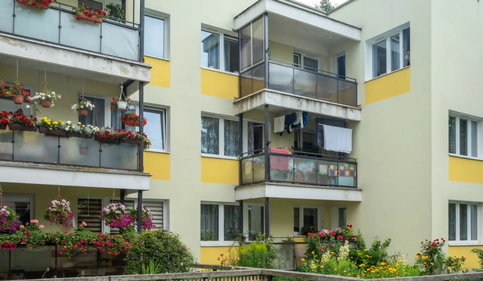 balkony, blok