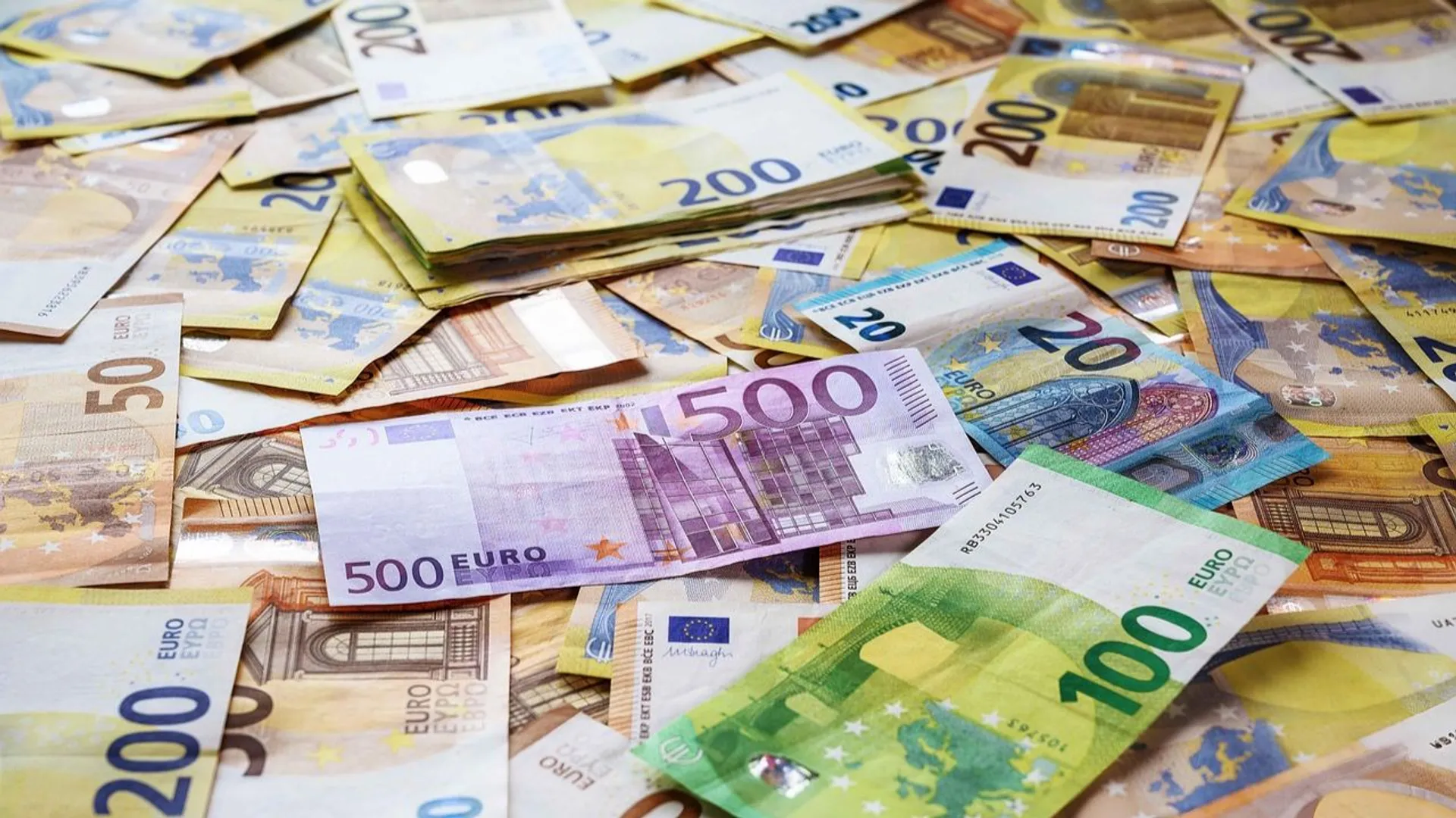 banknoty, euro