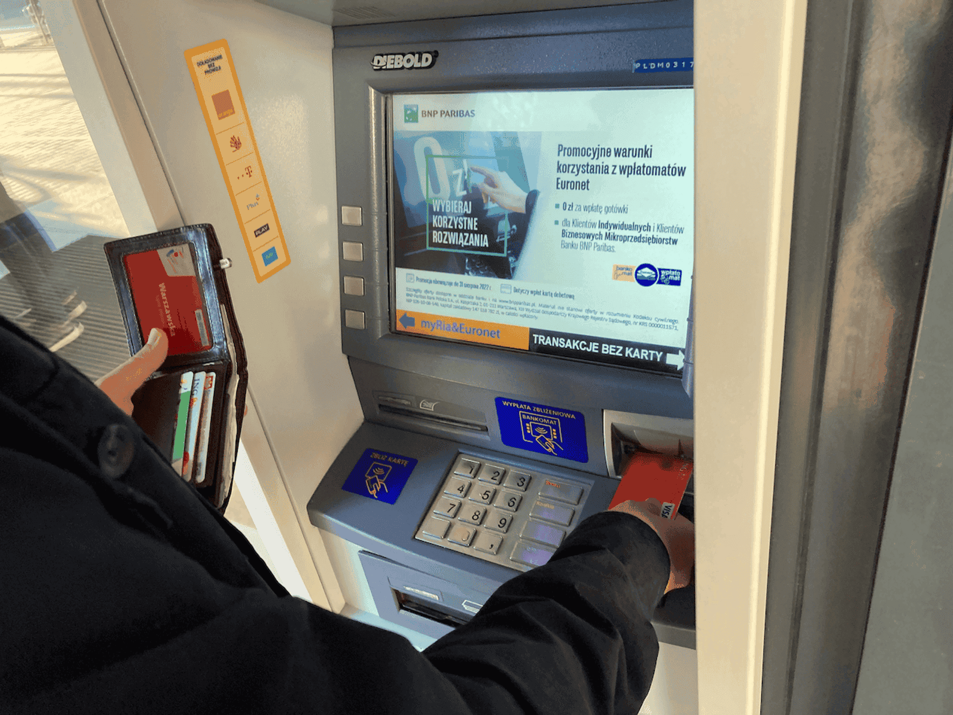 Wypłata z bankomatu